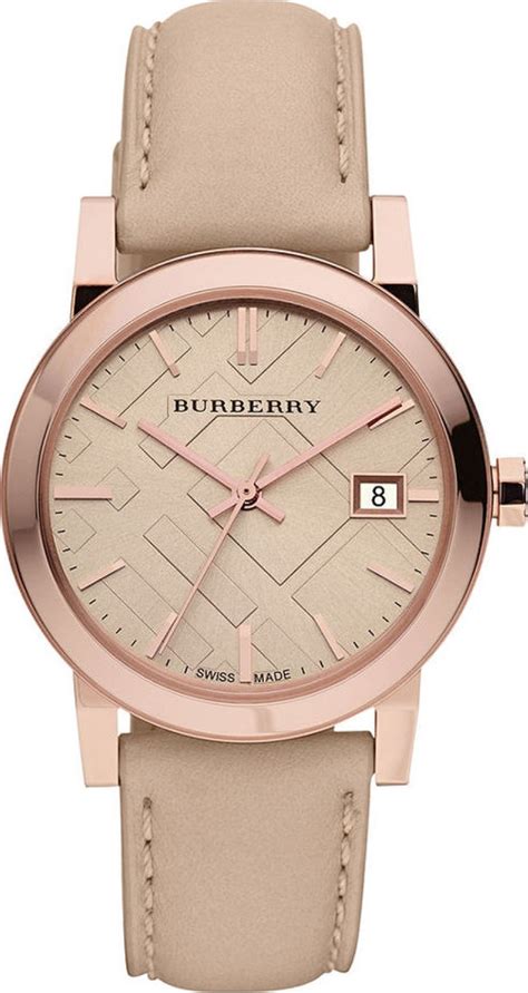 Burberry The Classic Leather Strap Women's Watch 